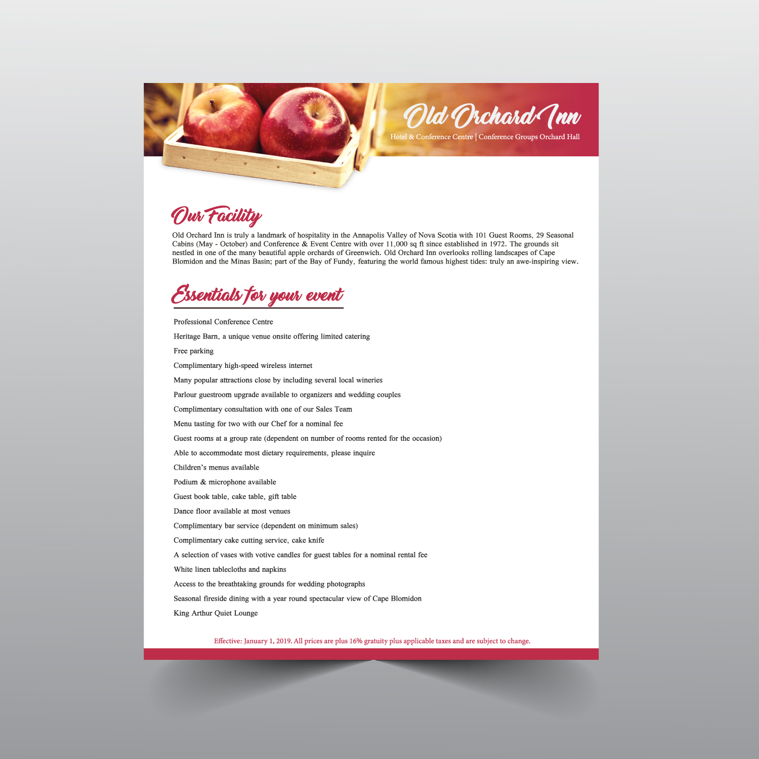 Menu Design by Louie Fuentes | Manobo Graphic Design Services for CICEA | Design #20894754