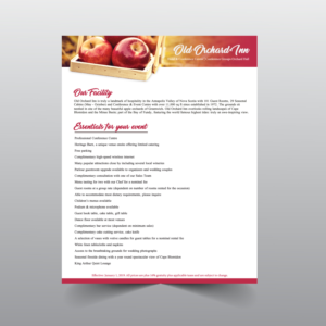Menu Design by Manobo Graphic Design Services for CICEA | Design: #20894754