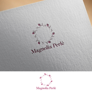 Magnolia Perlé | Logo Design by ClearDesign