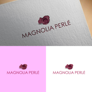 Magnolia Perlé | Logo Design by ZiangArt_Studio