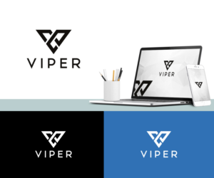 V  | Logo Design by pulogo