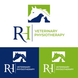 RH on one line, and Veterinary Physiotherapy on another.....varied designs | Diseño de Logo por R Graphic