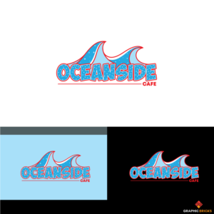 Oceanside Cafe | Logo Design by Graphic Bricks