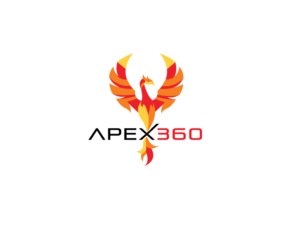 Apex360 is the company name.  The website is www.apex360.io.  My name is Michael Kimelman and I use the 'MK' logo in some of my stuff (below).  Not sure what we could mix in, probably Apex360 at a minimum.  | Logo Design by renderman