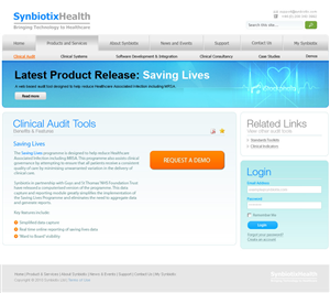 Web Design by TIAN STUDIO for Synbiotix | Design: #61326