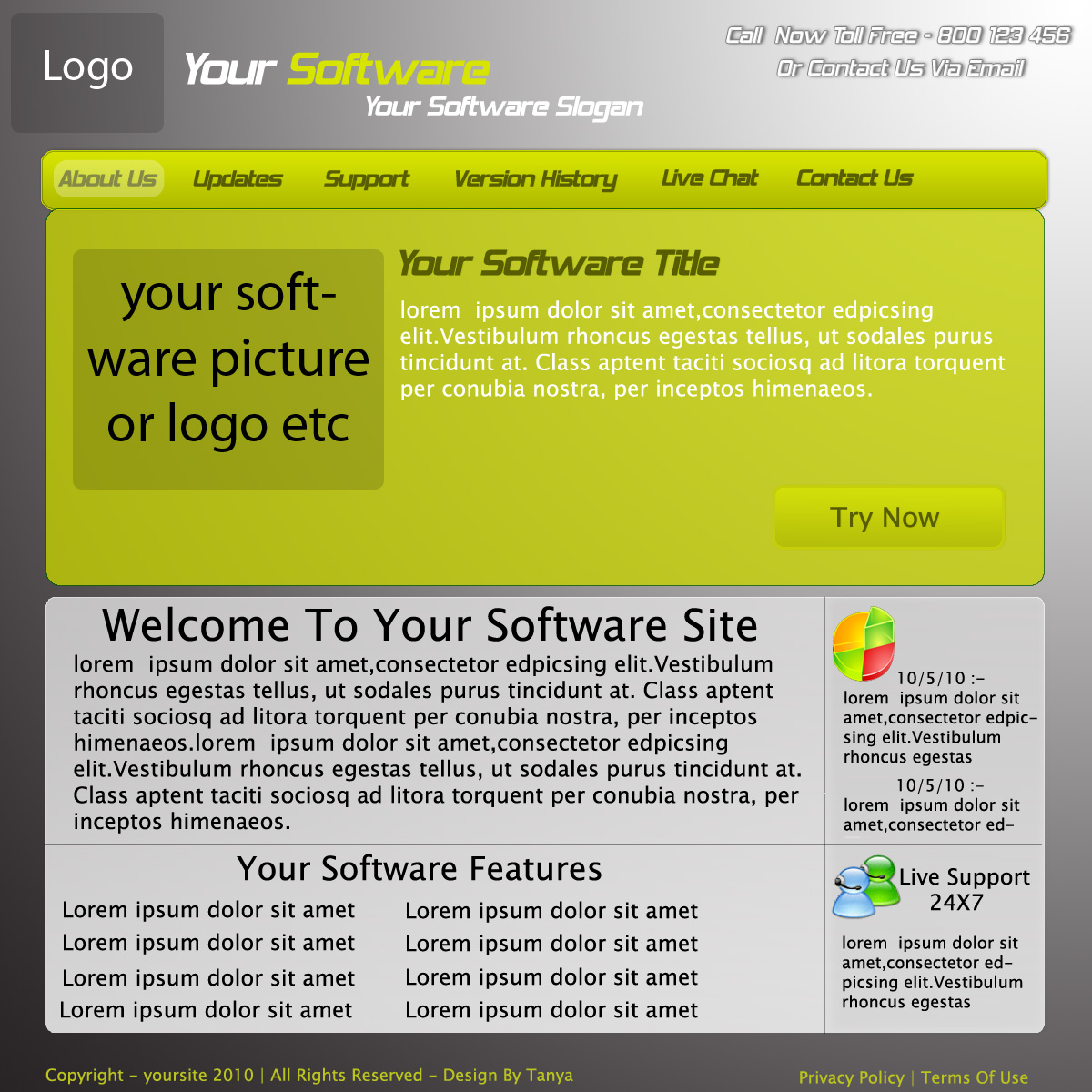 Diseño Web por Tanya para Synbiotix | Diseño #61275