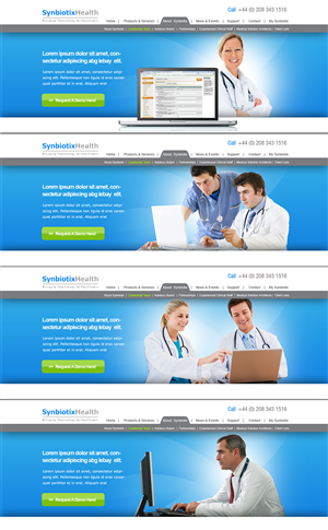 Web Design by weathered83 for Synbiotix | Design: #61385