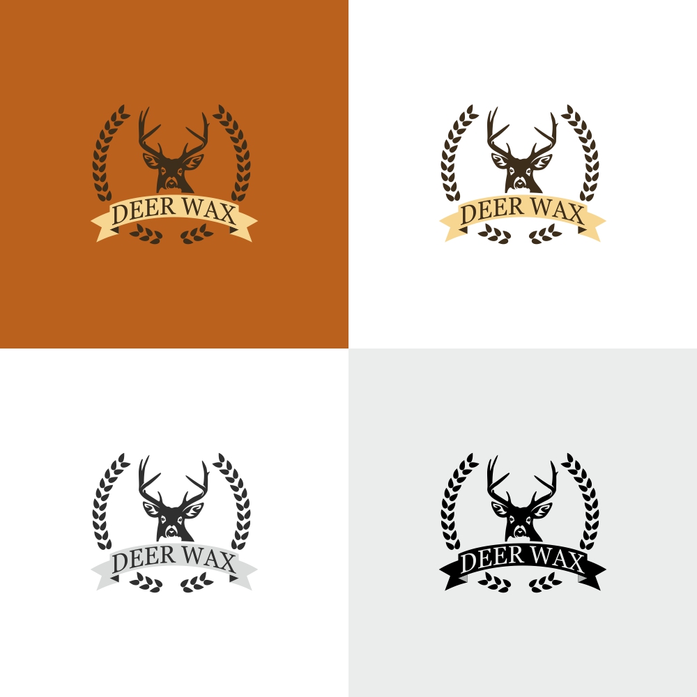 Logo Design by Basksh Designs for Deer Wax, LLC | Design #20888874