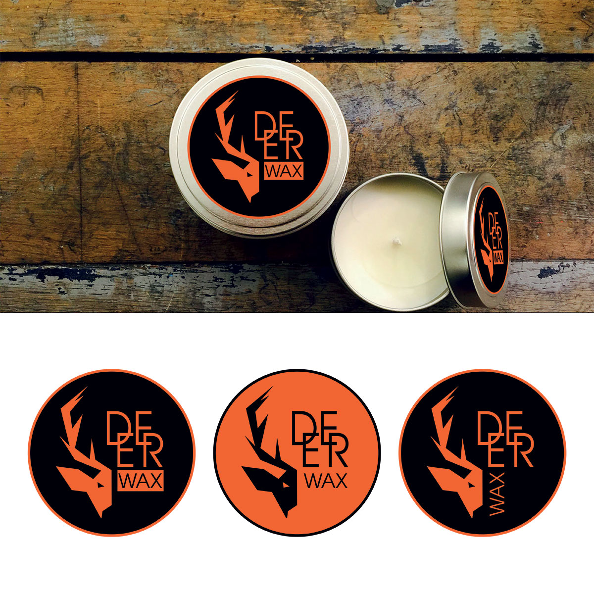 Logo Design by sube for Deer Wax, LLC | Design #20889155