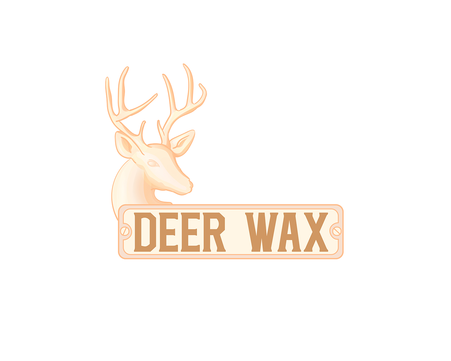 Logo Design by Oh deer for Deer Wax, LLC | Design #20891196
