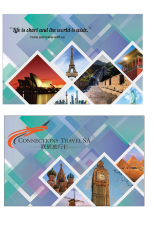 Stationery Design by hira.mohsin for Connections Travel SA | Design: #20977108