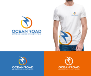 Ocean Road - Batteries and Power Systems | Logo-Design von pulogo