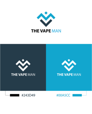 Logo Design by amaway for The Vape Man | Design: #20906764