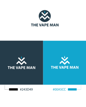 Logo Design by amaway for The Vape Man | Design: #20908812