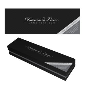 Luxurious , elegant , fancy styling flat iron box  | Diseño de Empaque por Valtti Design