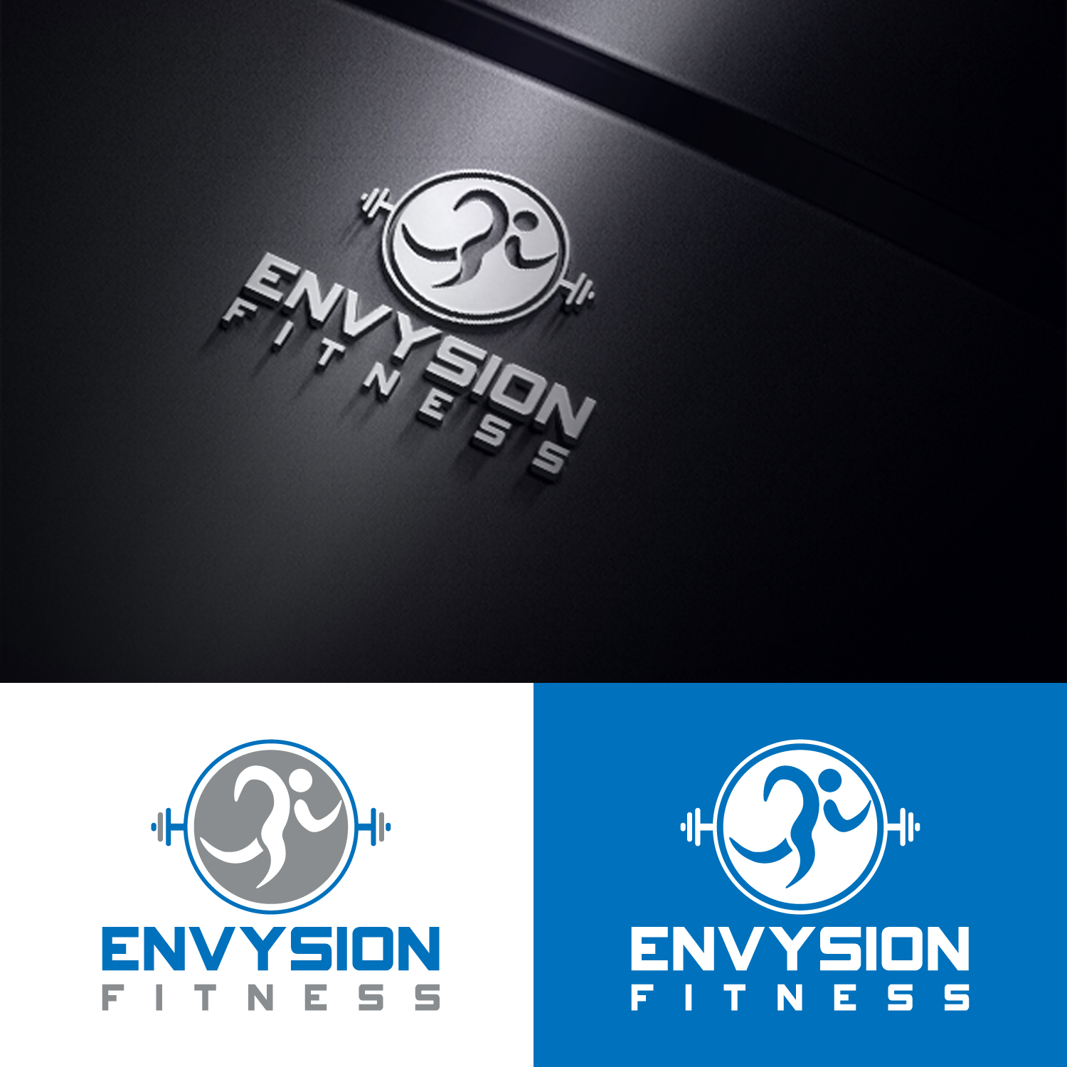 Logo Design by Rupok MT for Envysion Fitness | Design #20885857