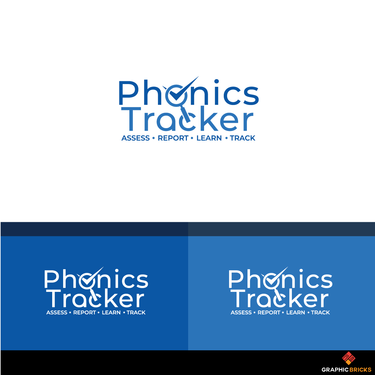 Logo Design by Graphic Bricks for Phonics Tracker | Design #20905503