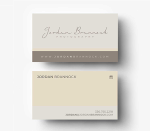 Natural Light/Organic/Documentary Photography Business  | Visitenkarten-Design von JK18