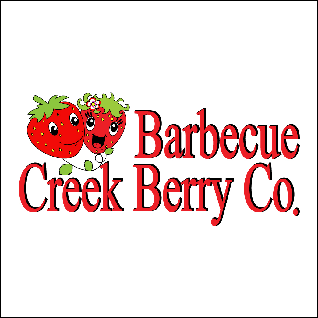 Logo Design by Archaeologo for Barbecue Creek Berry Co. | Design #20911546