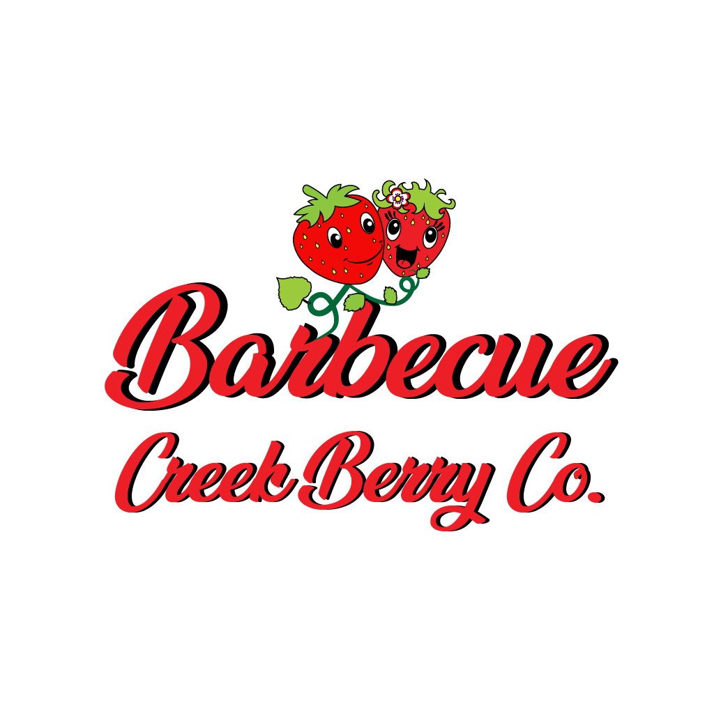 Logo Design by Archaeologo for Barbecue Creek Berry Co. | Design #20925226