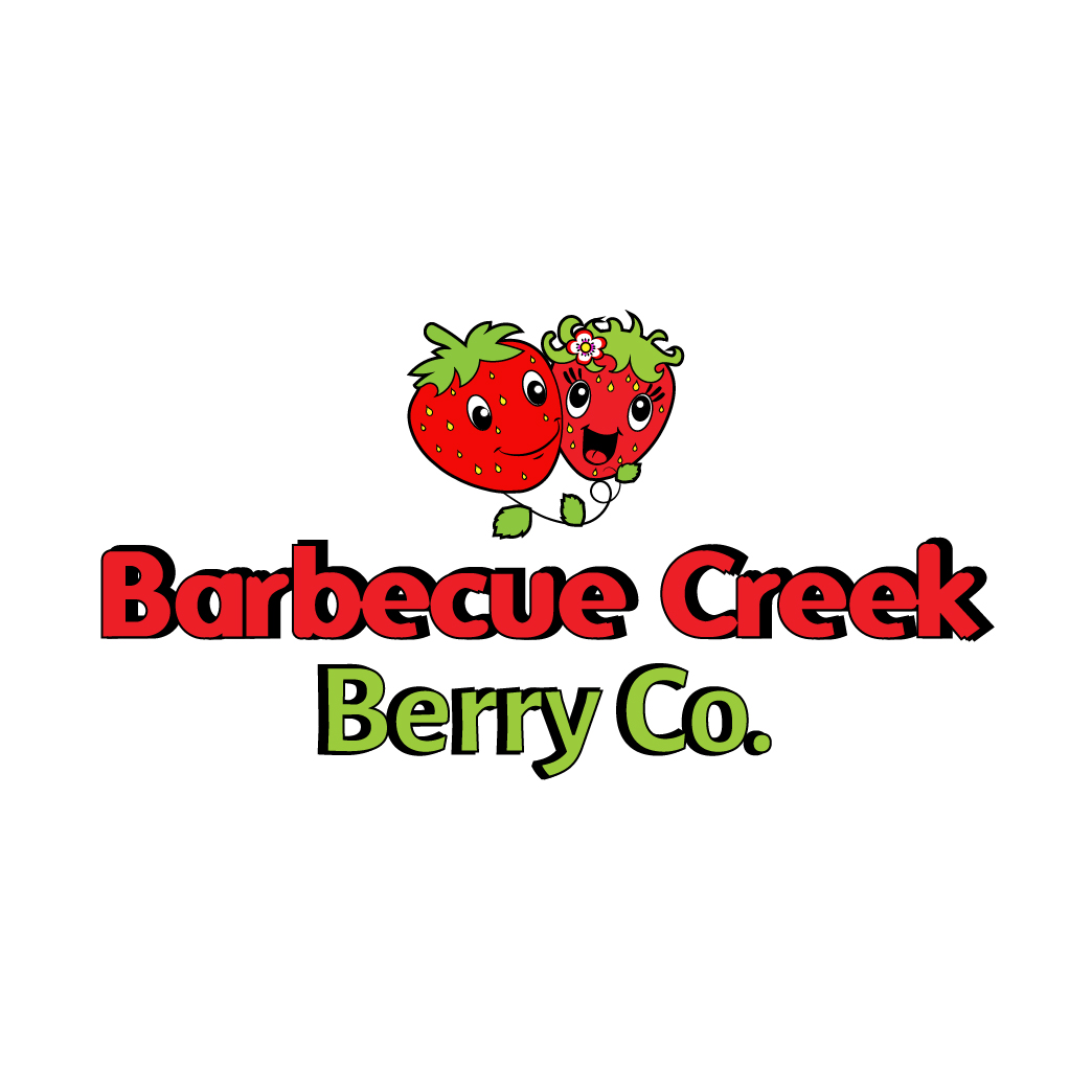 Logo Design by Archaeologo for Barbecue Creek Berry Co. | Design #20938241
