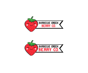 Logo Design by mangojerry for Barbecue Creek Berry Co. | Design: #20997611