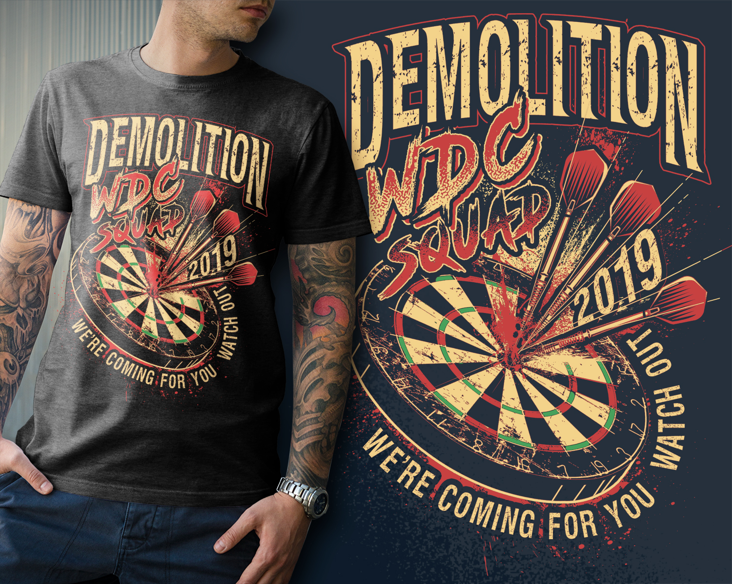 T-shirt Design by DCLA for Tyreek daevon mcneil | Design #20912876