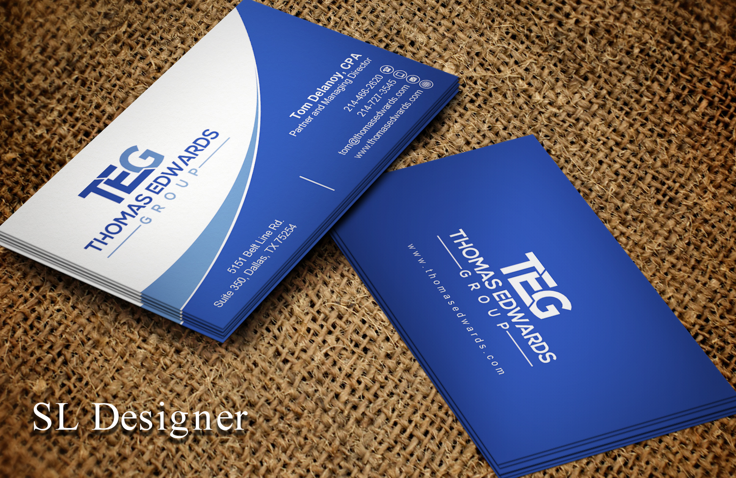 Business Card Design by SL Designer for this project | Design #20884296
