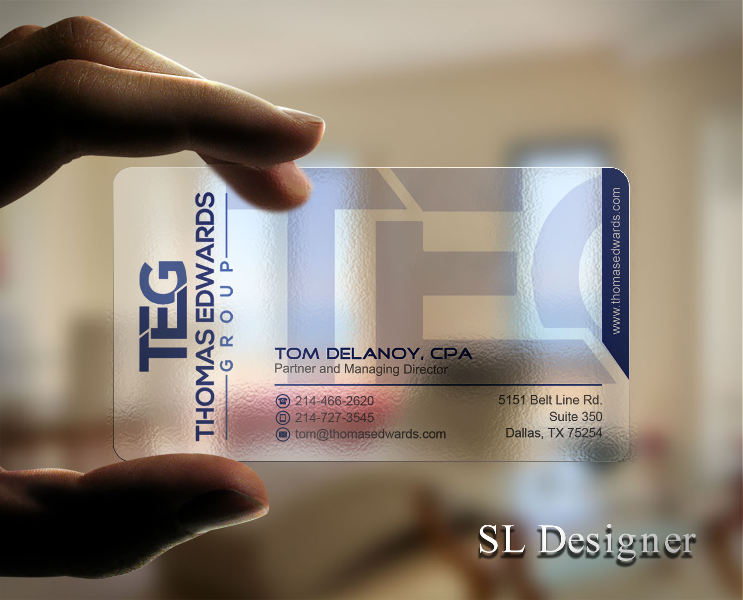 Diseño de Tarjeta de Presentación por SL Designer para este proyecto | Diseño #20884333