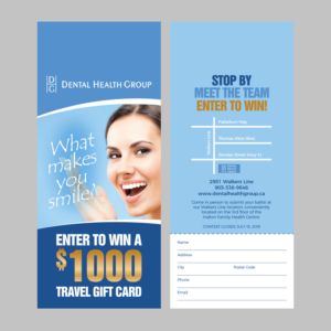 Dental Health Door hanger for contest to attract new patients | Flyer-Design von Valtti Design