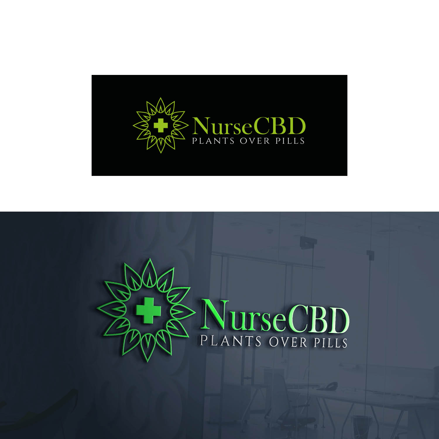 Logo Design by Finley Johnson for NurseCBD | Design #20953698