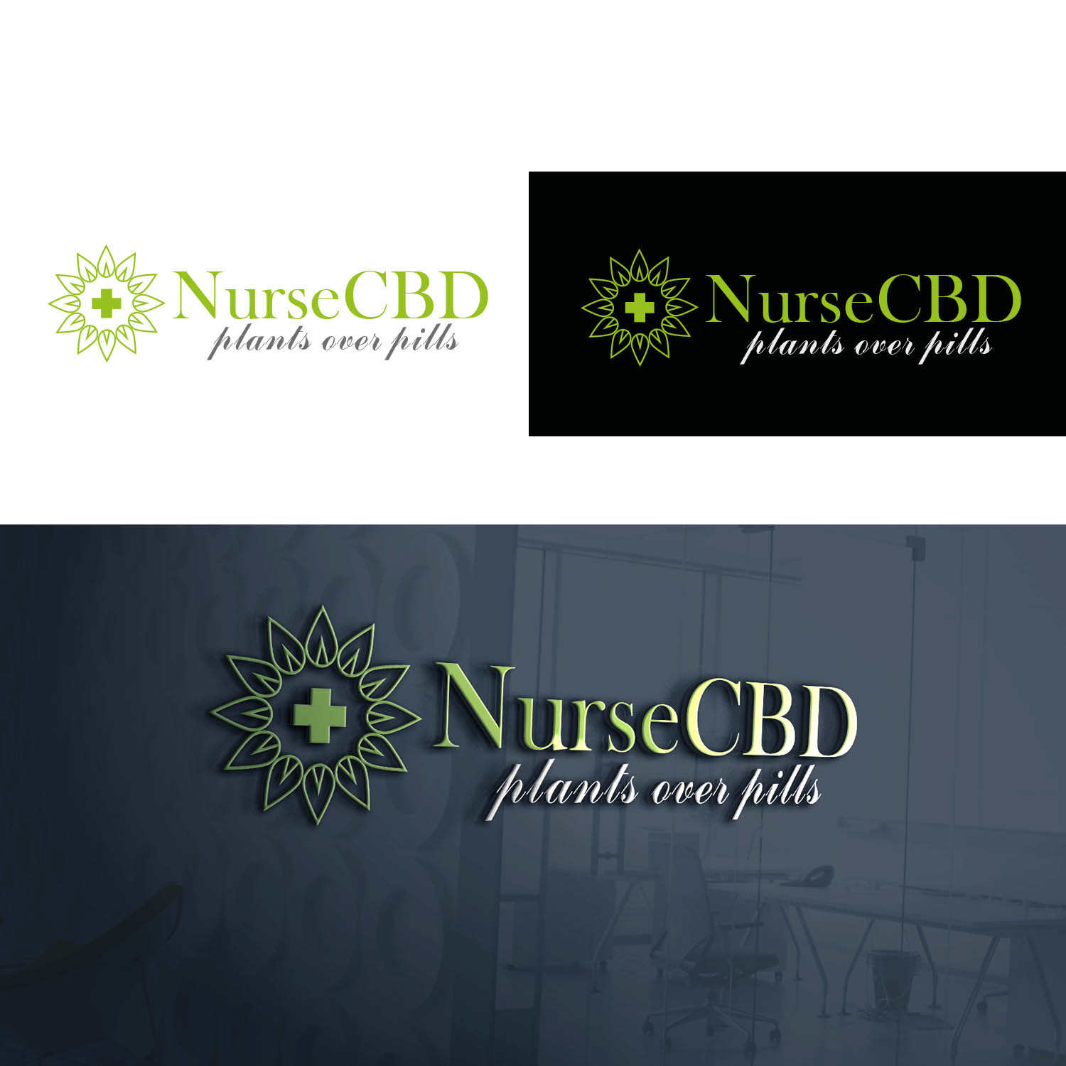 Logo Design by Finley Johnson for NurseCBD | Design #20974295