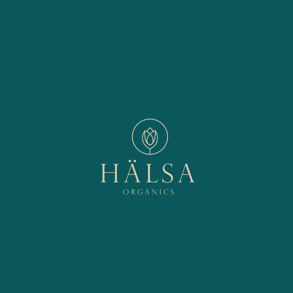 Logo Design for Hälsa Organics by CMYKINK Design 20944386