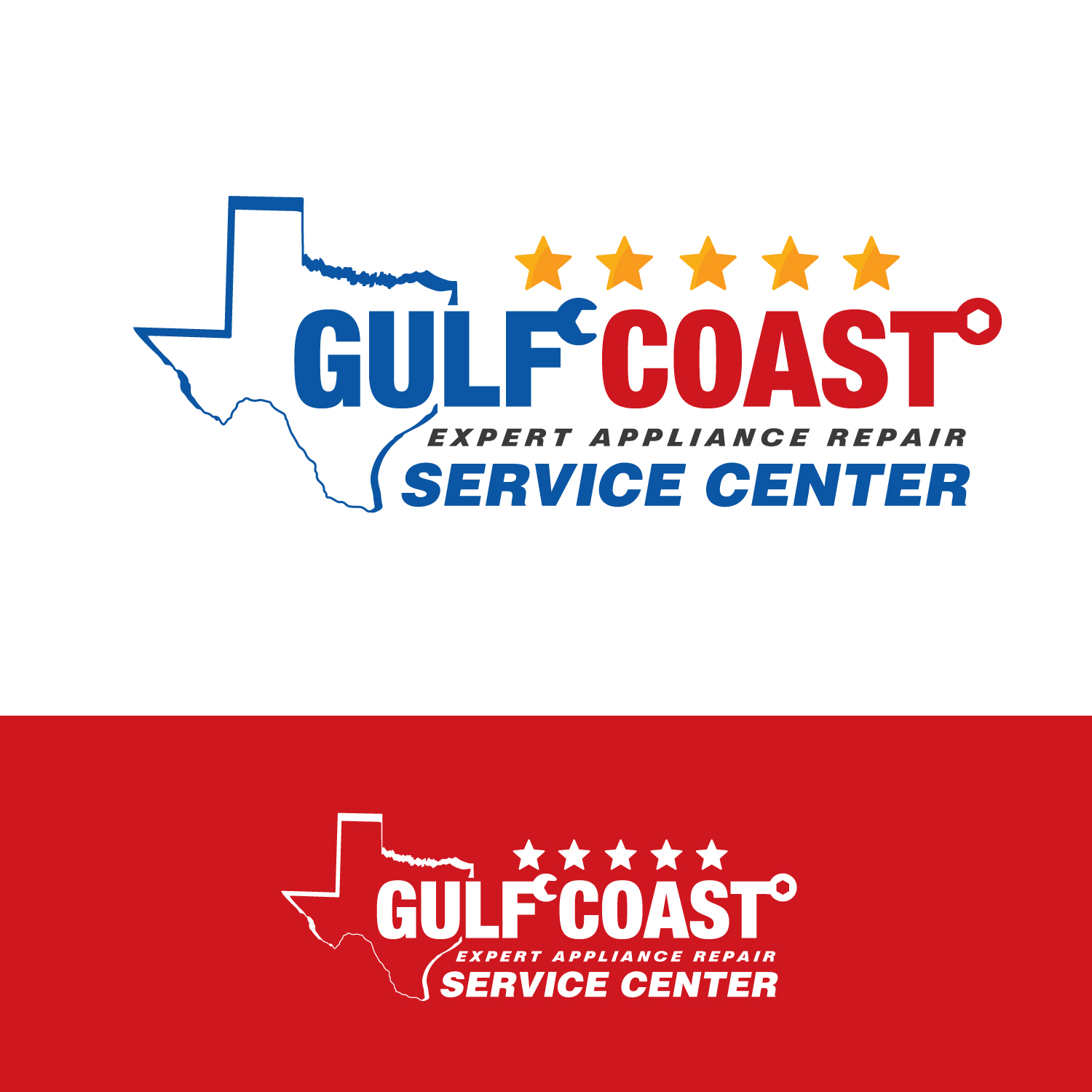 Logo Design by moasis for Gulf Coast Service Center | Design #20941941