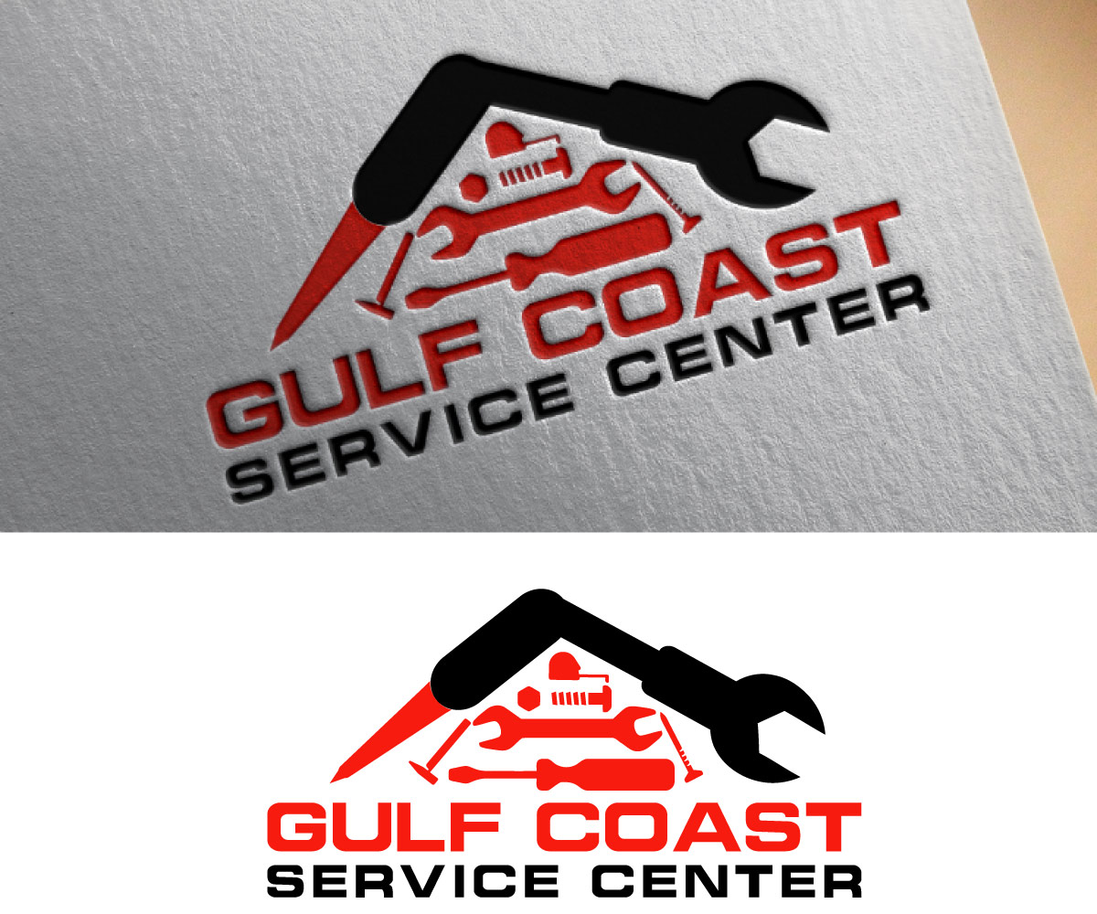 Logo Design by dobobed for Gulf Coast Service Center | Design #20897482