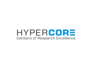 hyperCORE International  with 'Centers of Research Excellence' underneath | Logo Design by R16