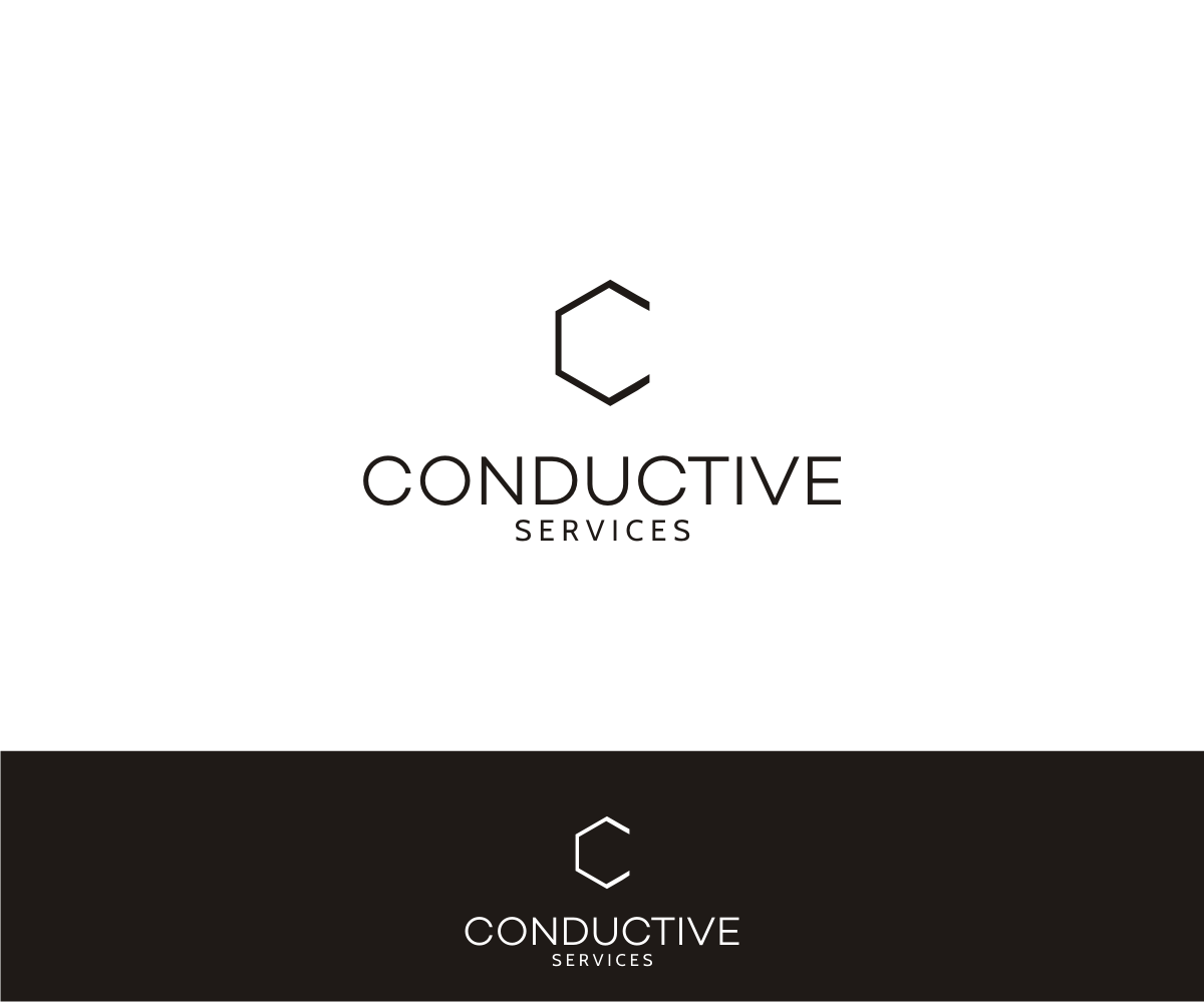Logo Design by T I K H E - L M W for Conductive Services | Design #20888701