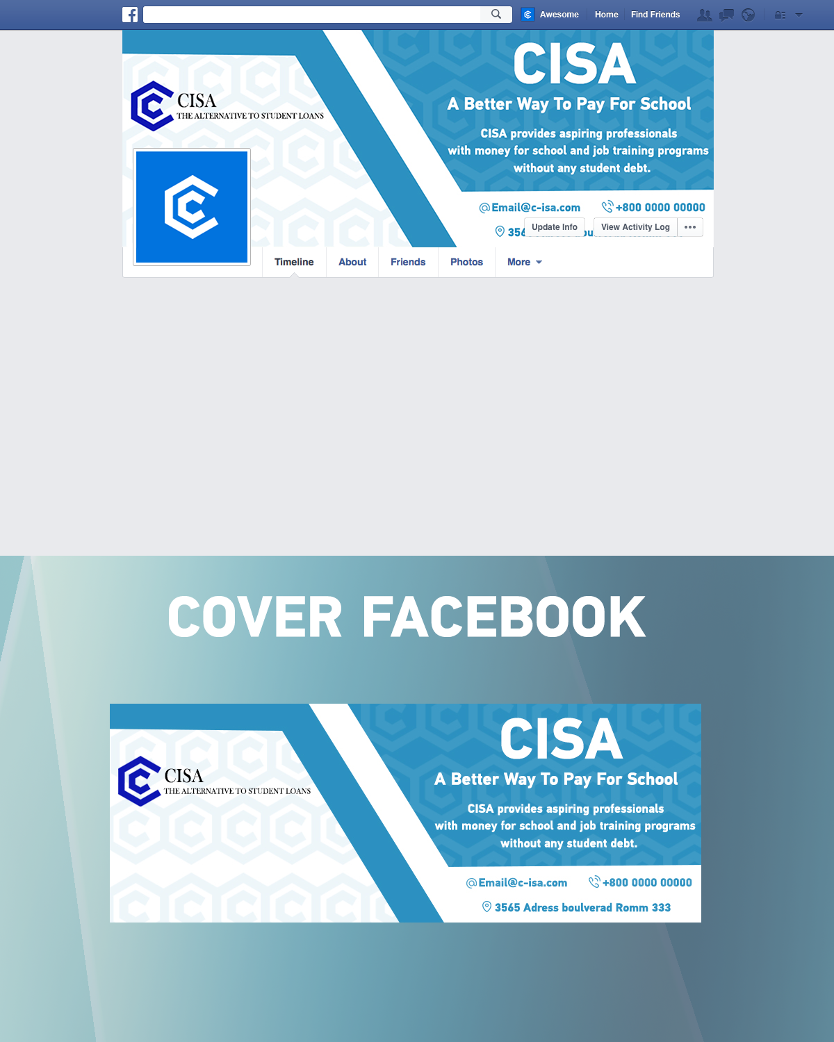 Diseño de Facebook por soufianehasnaoui para este proyecto | Diseño #20912102
