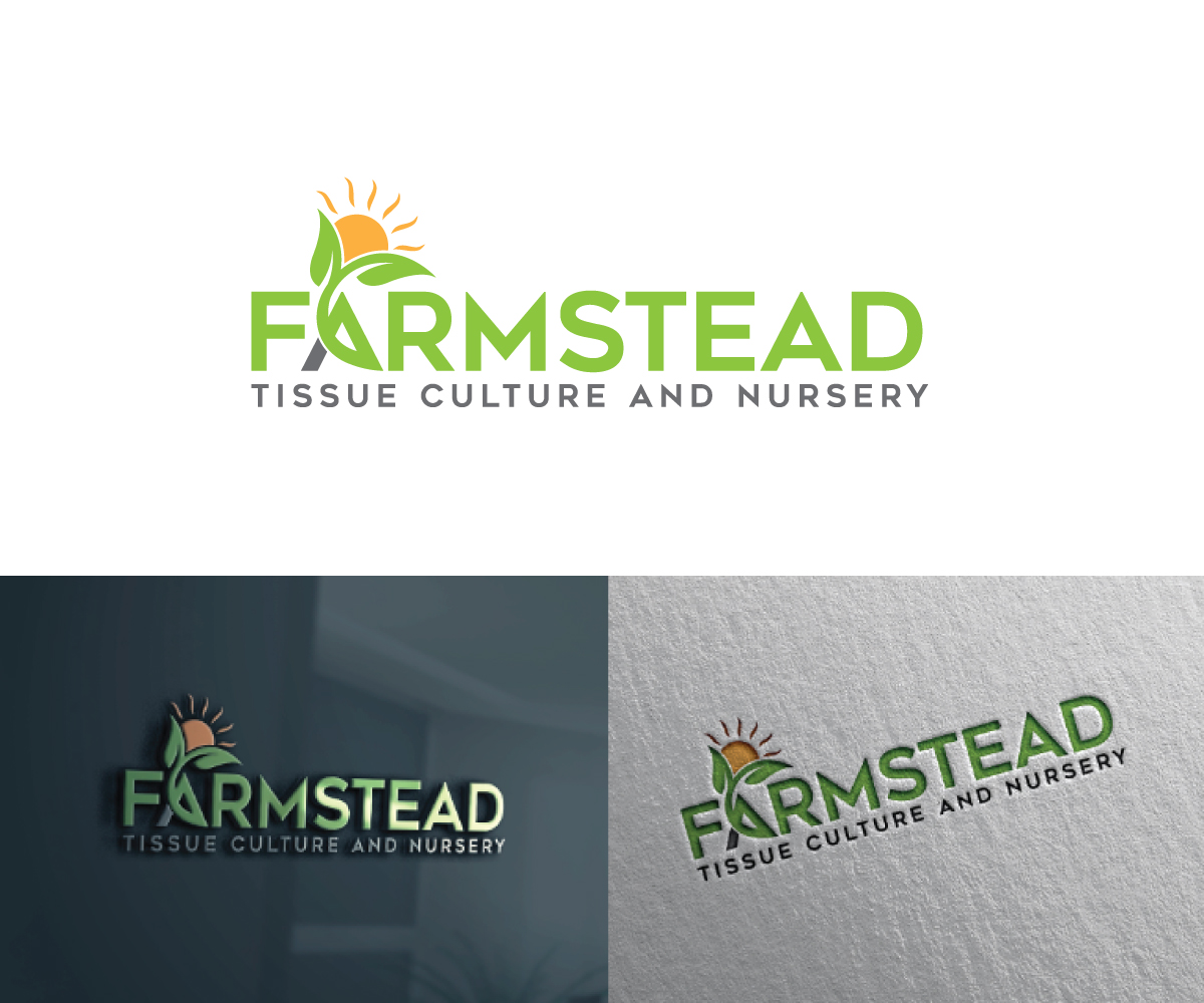Logo Design by saskhenabegum 2 for Farmstead Tissue Culture and Nursery | Design: #20905391