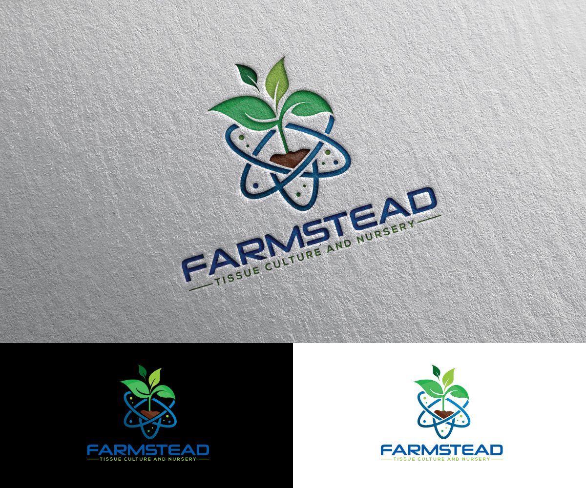 Logo Design by step forward 2 for Farmstead Tissue Culture and Nursery | Design #20898246