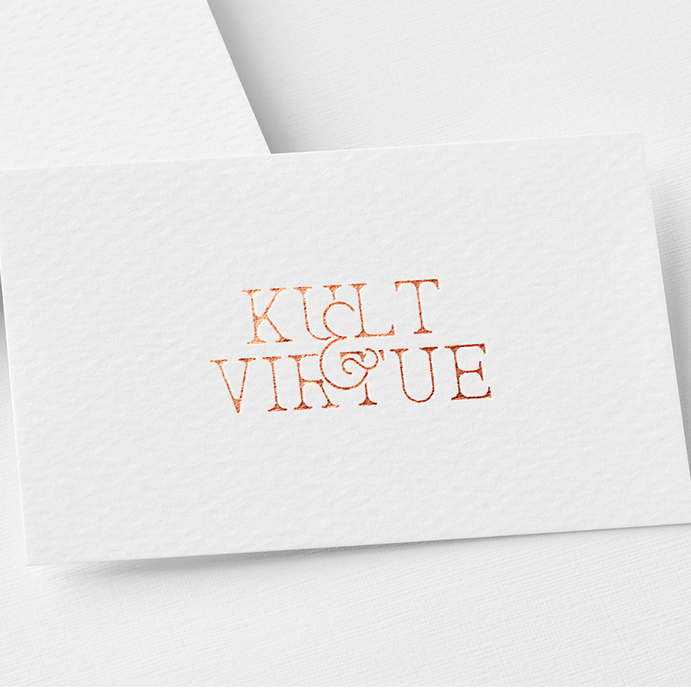 Logo Design by WeiArts for Kult & Virtue | Design #20891880