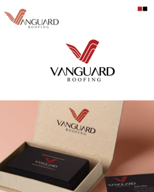 Vanguard Roofing | Logo Design by Graphicsbox