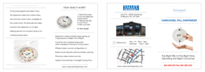 Valley Pharmacy promoting Careousel Pill Dispenser | Flyer Design by kelen 