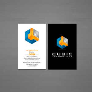 Business Card Design by Creations Box 2015 for this project | Design: #20901800