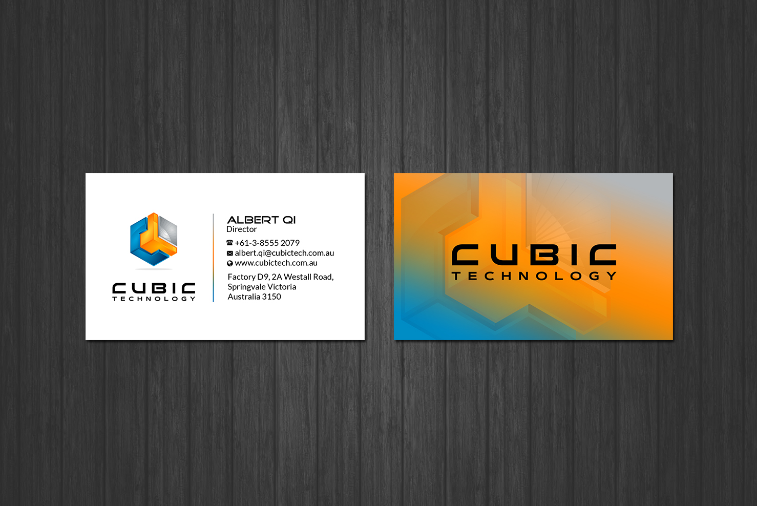 Business Card Design by Creations Box 2015 for this project | Design #20910535