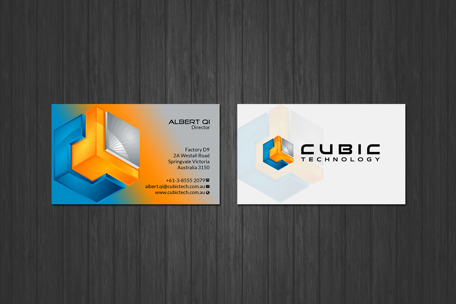 Business Card Design by Creations Box 2015 for this project | Design #20910536
