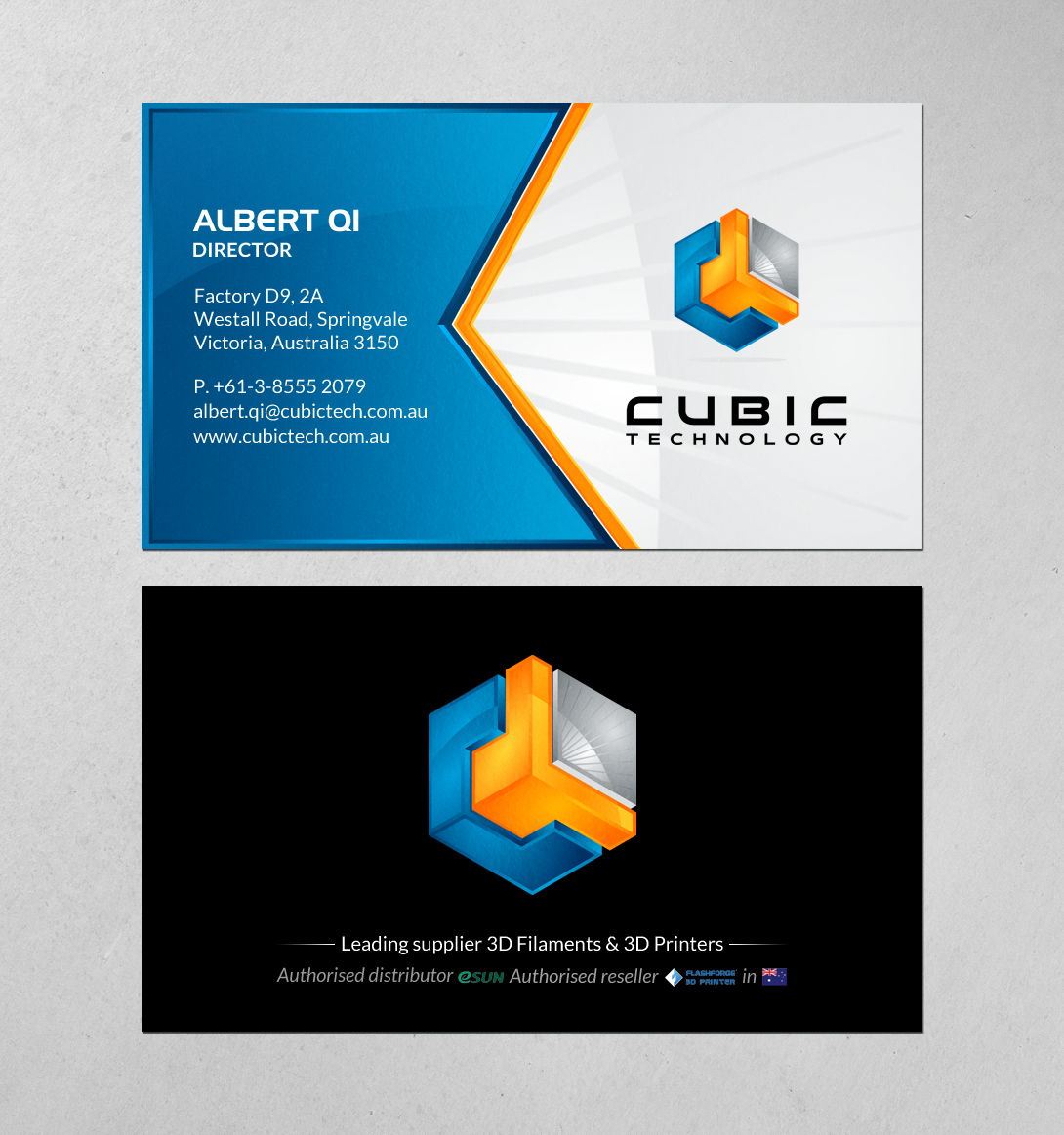 Business Card Design by chandrayaan.creative for this project | Design #20909555