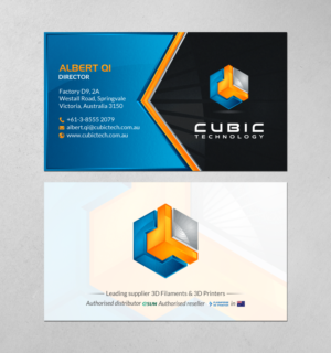 Business Card Design for Technology Company | Business Card Design by chandrayaan.creative