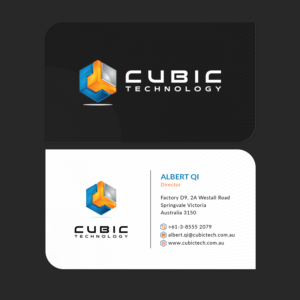 Business Card Design for Technology Company | Business Card Design by Bold Pixels