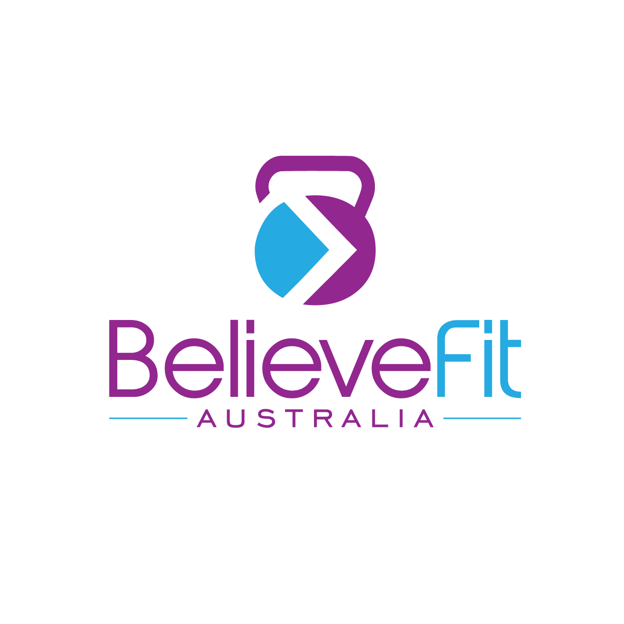Logo Design by Pv_999 for BelieveFit Australia | Design #20900436